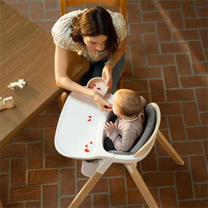 Chaise haute Nuna BRYN – Réglable, pliable et facile à nettoyer