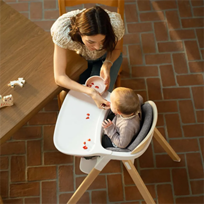 Chaise haute Nuna BRYN – Réglable, pliable et facile à nettoyer