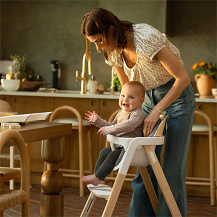 Chaise haute Nuna BRYN – Réglable, pliable et facile à nettoyer