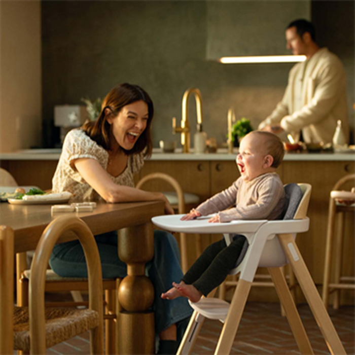 Chaise haute Nuna BRYN – Réglable, pliable et facile à nettoyer