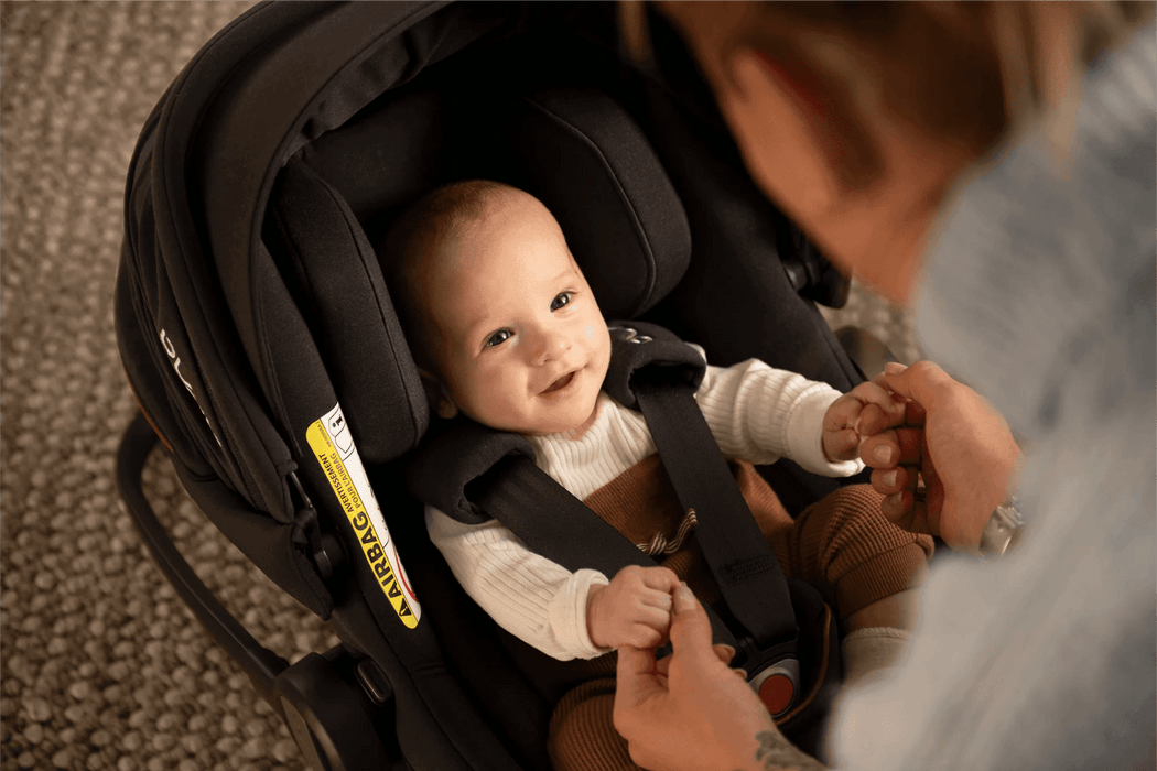 Nuna TRVL + PIPA URBN Travel System - Caviar
