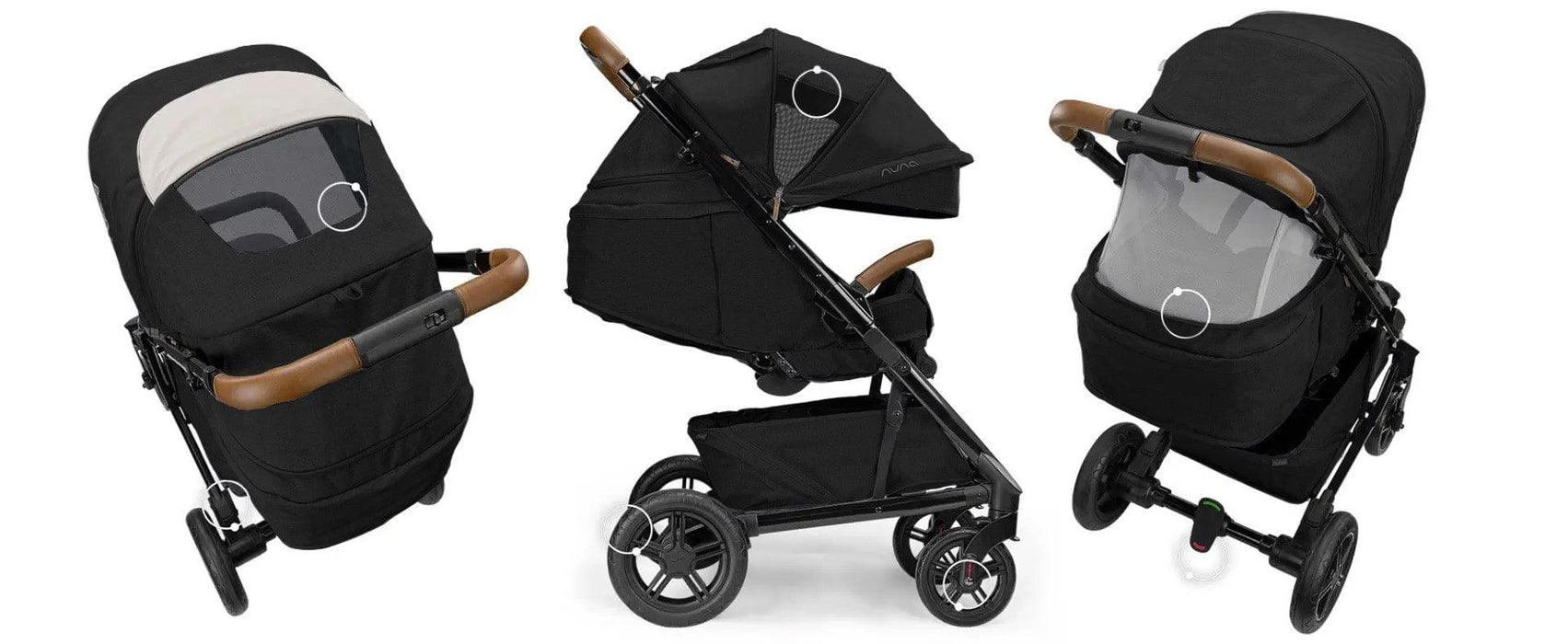 nuna travel stroller caviar Nuna TAVO Next Travel System in Caviar – Stroller & Car Seat Bundle — Goldtex