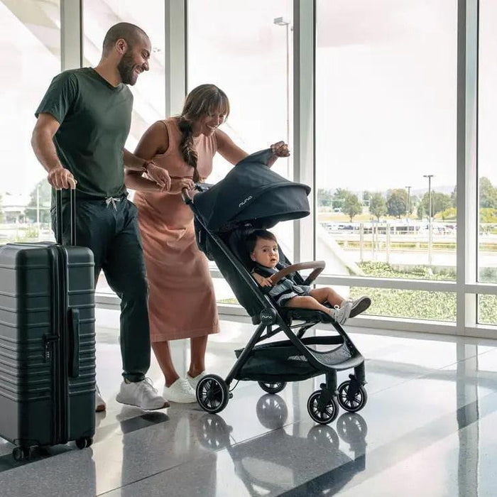 Nuna TRVL + PIPA URBN Travel System - Caviar