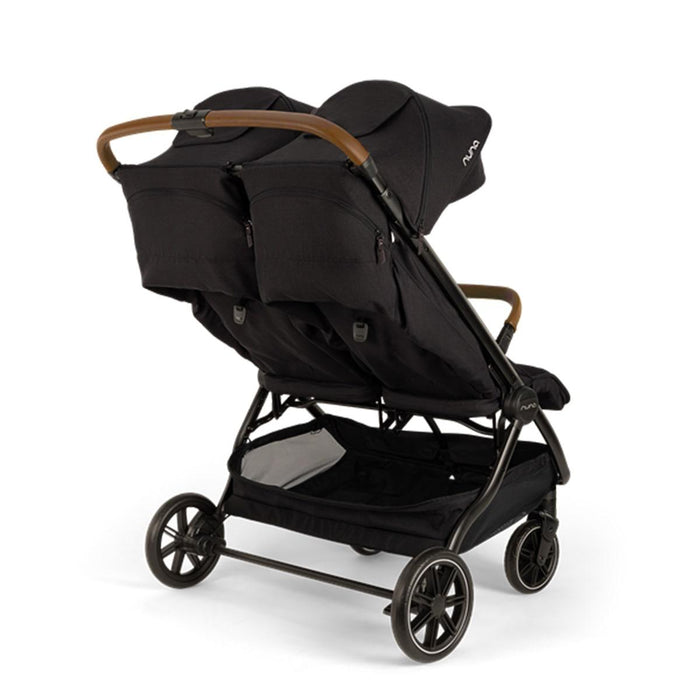 Nuna® - Nuna TRVL Dubl Baby Double Stroller - Caviar