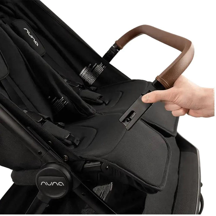 Nuna® - Nuna TRVL Dubl Baby Double Stroller - Caviar