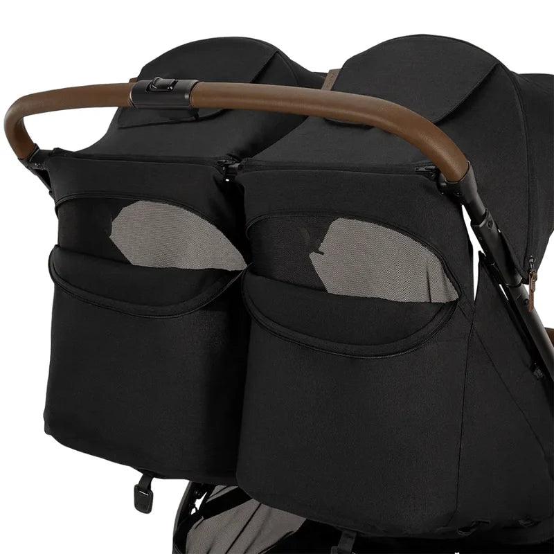 Nuna® - Nuna TRVL Dubl Baby Double Stroller - Caviar