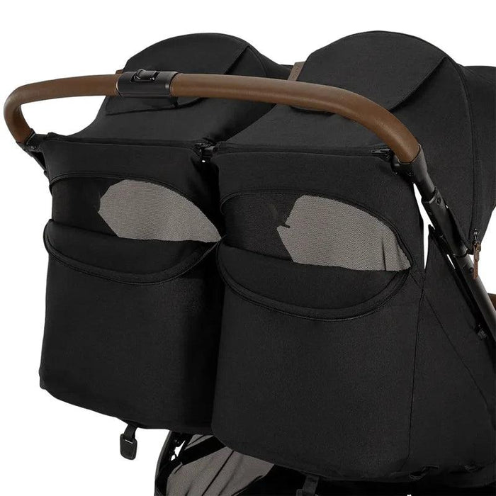 Nuna® - Nuna TRVL Dubl Baby Double Stroller - Caviar