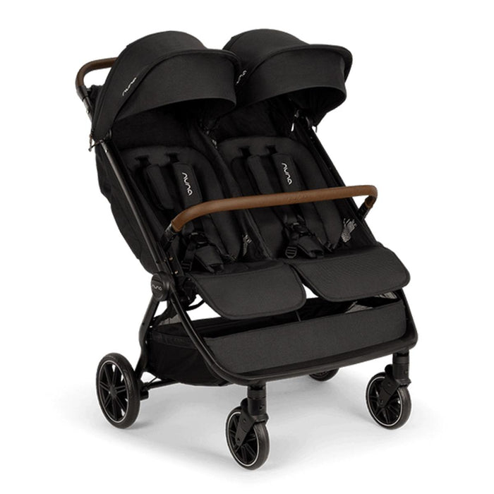 Nuna® - Nuna TRVL Dubl Baby Double Stroller - Caviar