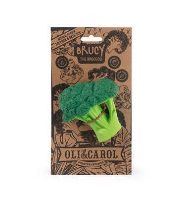 Oli & Carol - Oli & Carol Brucy the Broccoli Baby Teether Toy