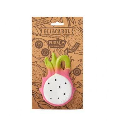 Oli & Carol - Oli & Carol Fucsia The Dragonfruit Baby Teething Toy