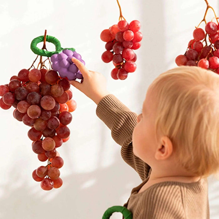 Oli & Carol - Oli & Carol Grape Baby Rattle Toy