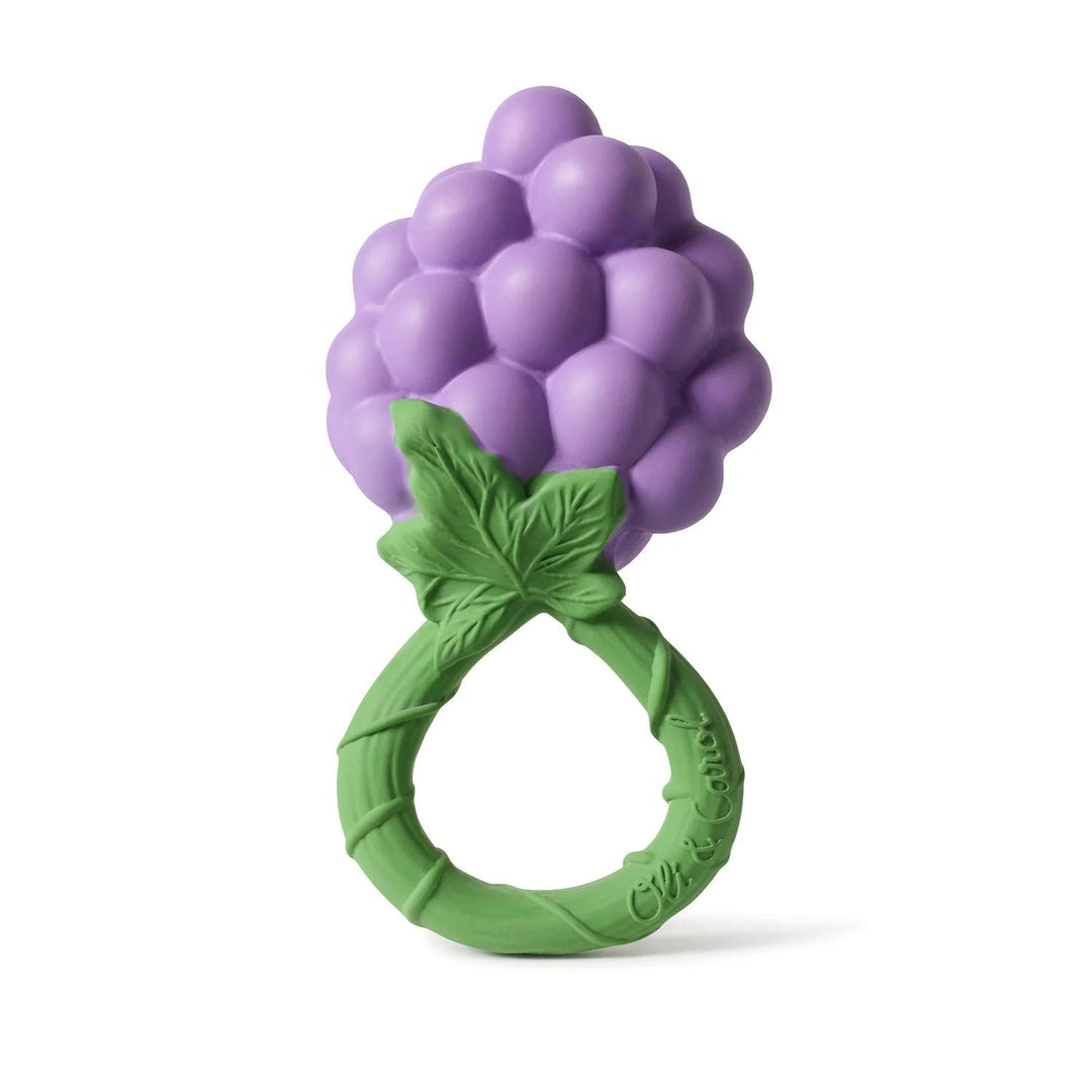 Oli & Carol - Oli & Carol Grape Baby Rattle Toy