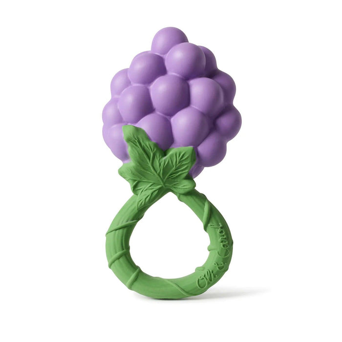 Oli & Carol - Oli & Carol Grape Baby Rattle Toy