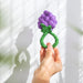 Oli & Carol - Oli & Carol Grape Baby Rattle Toy