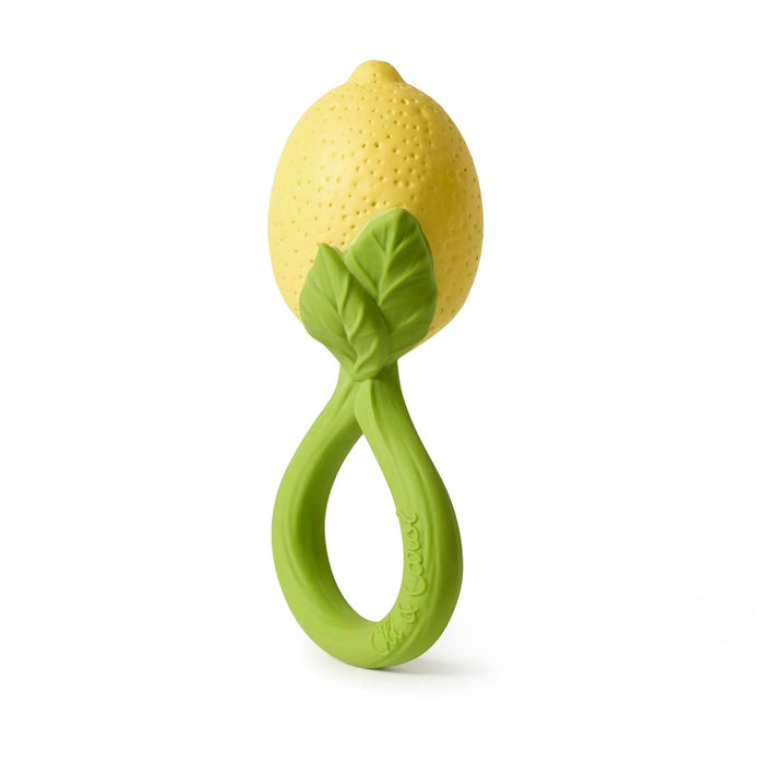 Oli & Carol - Oli & Carol Lemon Baby Rattle Toy