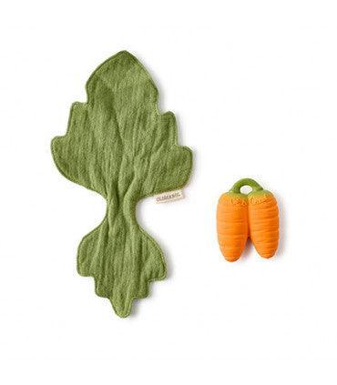 Oli & Carol - Oli & Carol Mini Doudou & Teether Toy - Cathy the Carrot