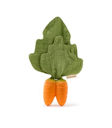 Oli & Carol - Oli & Carol Mini Doudou Teether - Cathy the Carrot