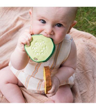 Oli & Carol - Oli & Carol Pepino The Cucumber Baby Teething Toy