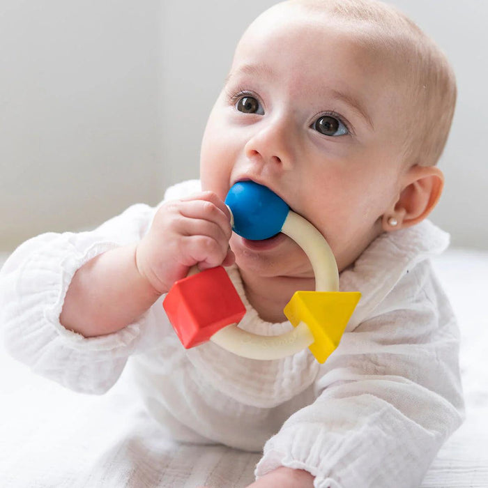 Oli & Carol - Oli & Carol Teething Ring - Basic Colors