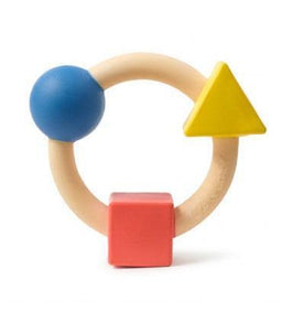 Oli & Carol - Oli & Carol Teething Ring - Basic Colors
