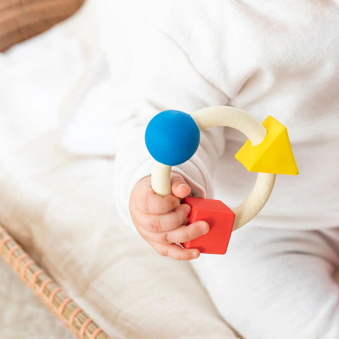 Oli & Carol - Oli & Carol Teething Ring - Basic Colors