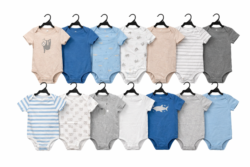 Rococo Onsie Baby Bodysuit Length Diaper Cover - (3m to 24m)