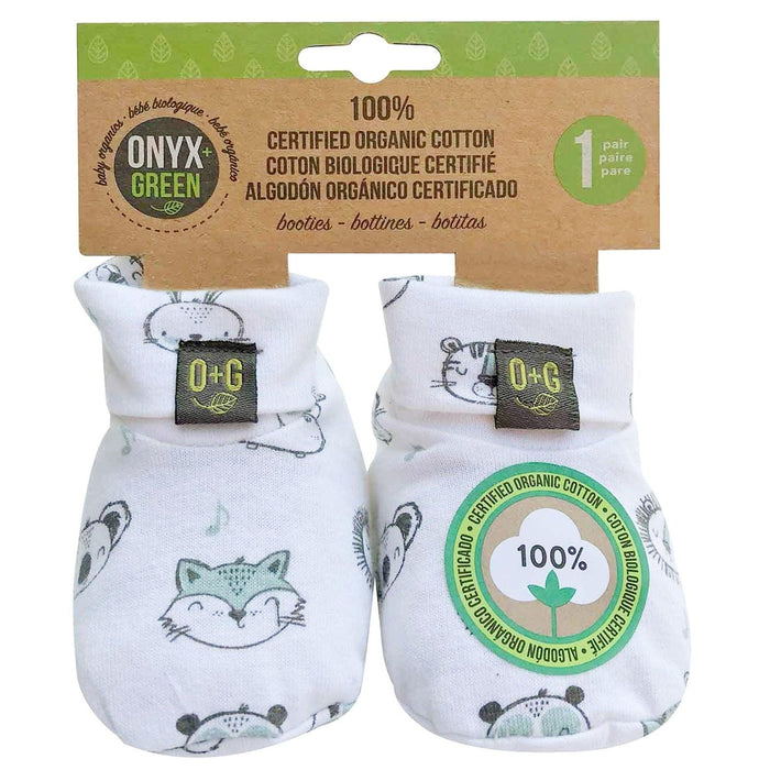 Onyx & Green - Onyx & Green Organic Baby Booties