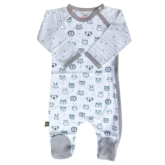 Onyx & Green - Onyx & Green Organic Baby Footie Pyjamas