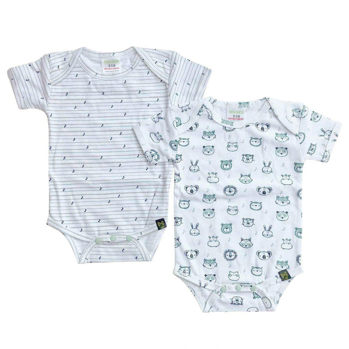 Onyx & Green - Onyx & Green Organic Baby Onesie Set - 2 Pack