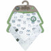Onyx & Green - Onyx & Green Organic Baby Teething Bib Set - 2 Pack