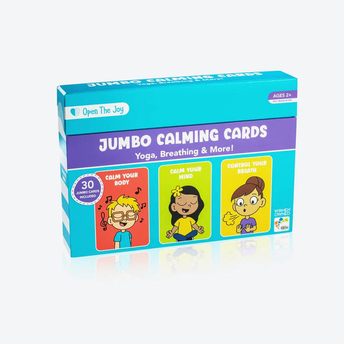 FDMT Jumbo Calming Cards emotional regulation tool - English