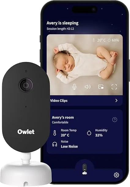 Owlet® Dream Sight Smart HD Baby Monitor- White