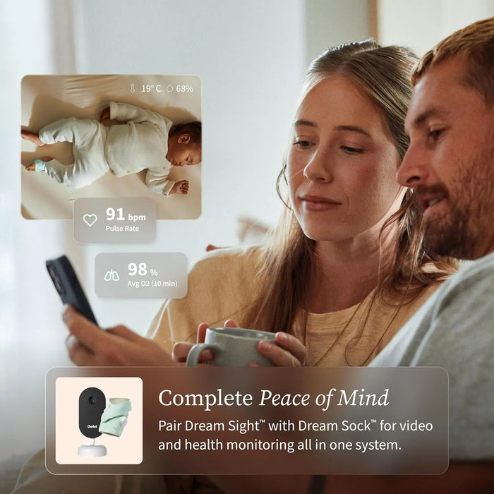 Owlet® Dream Sight Smart HD Baby Monitor- White