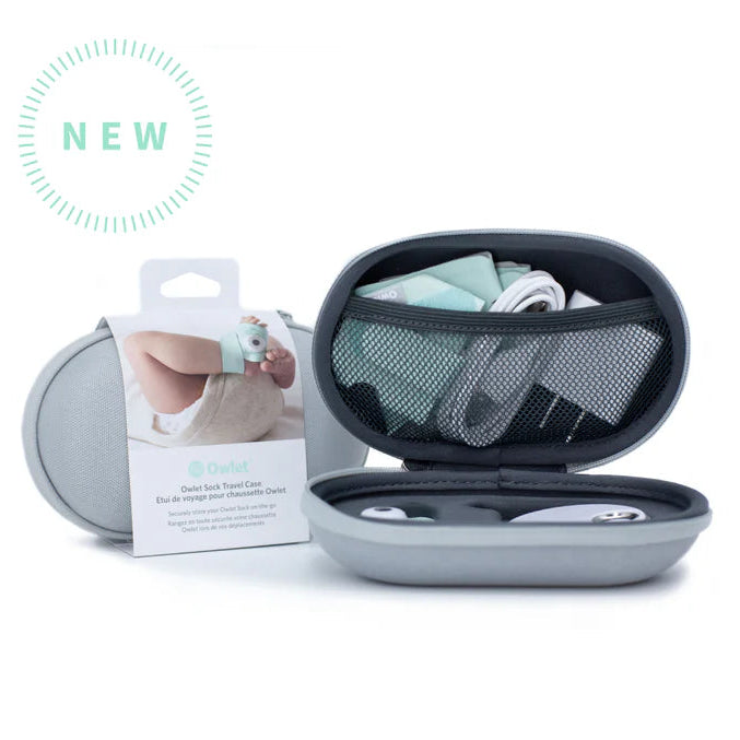 Owlet Dream Sock Travel Case - New - Ridgid and compact