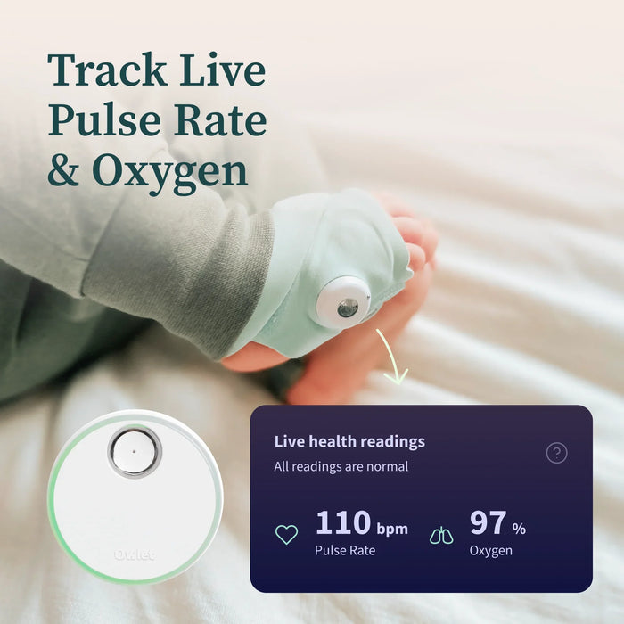 Owlet® - Owlet Dream Duo 2 Baby Heart Rate & Oxygen Monitor + Cam 2 Monitor