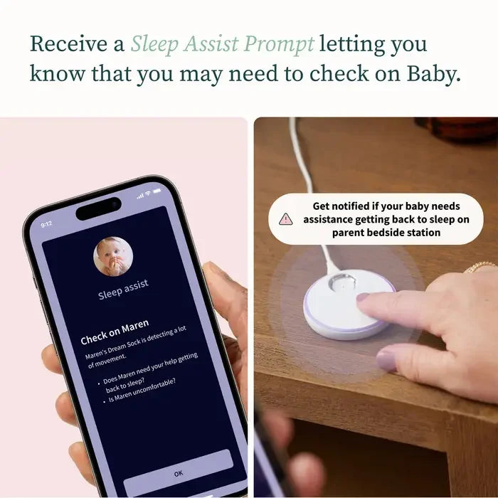 Owlet® - Owlet Dream Duo 2 Baby Heart Rate & Oxygen Monitor + Cam 2 Monitor