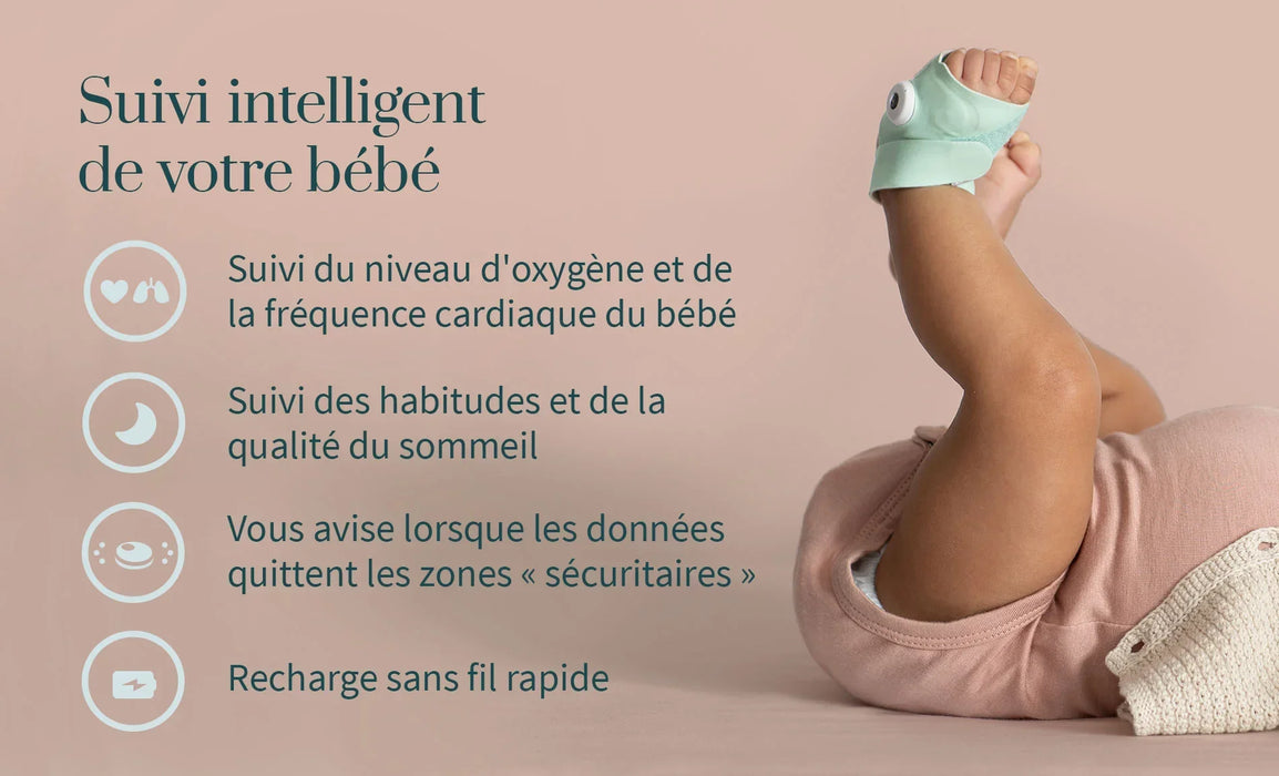 Owlet® - Owlet Dream Sock - Smart Baby Health Monitor