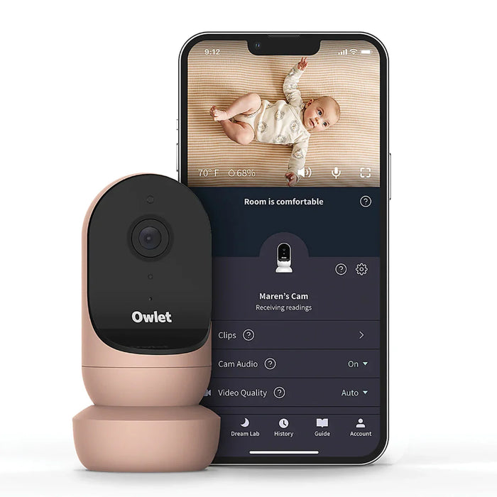 Owlet® - Owlet New Cam 2 - Smart HD Video Baby Monitor