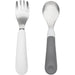 Oxo Tot® - OXO Tot - Baby & Toddler Fork & Spoon Set - Grey