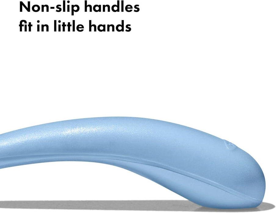 Oxo Tot® - OXO Tot - On The Go Fork & Spoon Set - Baby Feeding Stainless Steel with Travel Case