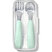 Oxo Tot® - OXO Tot - On The Go Fork & Spoon Set - Baby Feeding Stainless Steel with Travel Case