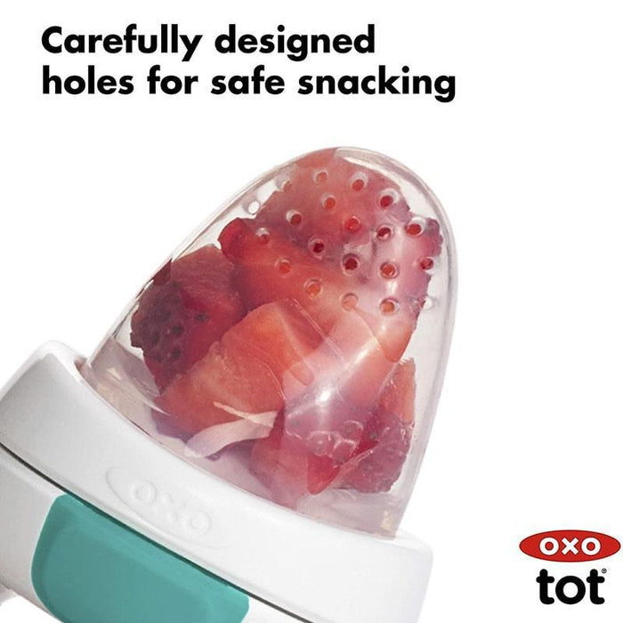 Oxo Tot® - Oxo Tot Silicone Baby Fresh Food Self Feeder - Navy