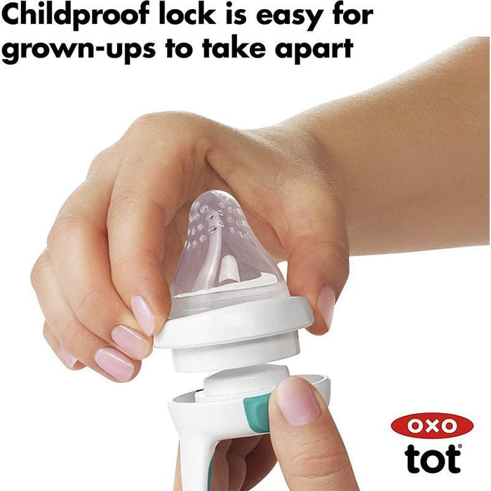 Oxo Tot® - Oxo Tot Silicone Baby Fresh Food Self Feeder - Teal