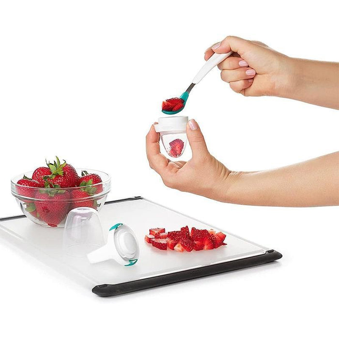 Oxo Tot® - Oxo Tot Silicone Baby Fresh Food Self Feeder - Teal