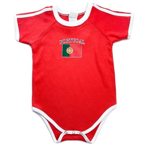 Pam Portugal Baby Onesie Red