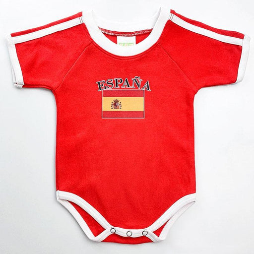 Pam Spain Baby Onesie Red - Main Image