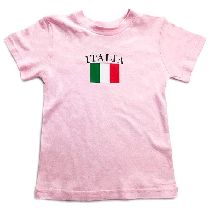 Pam - Pam Toddlers & Kids Italy Flag T-Shirt