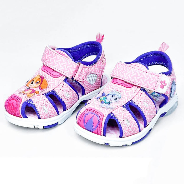 Kids Shoes Paw Patrol Toddler Girls Light-up Sports Sandals