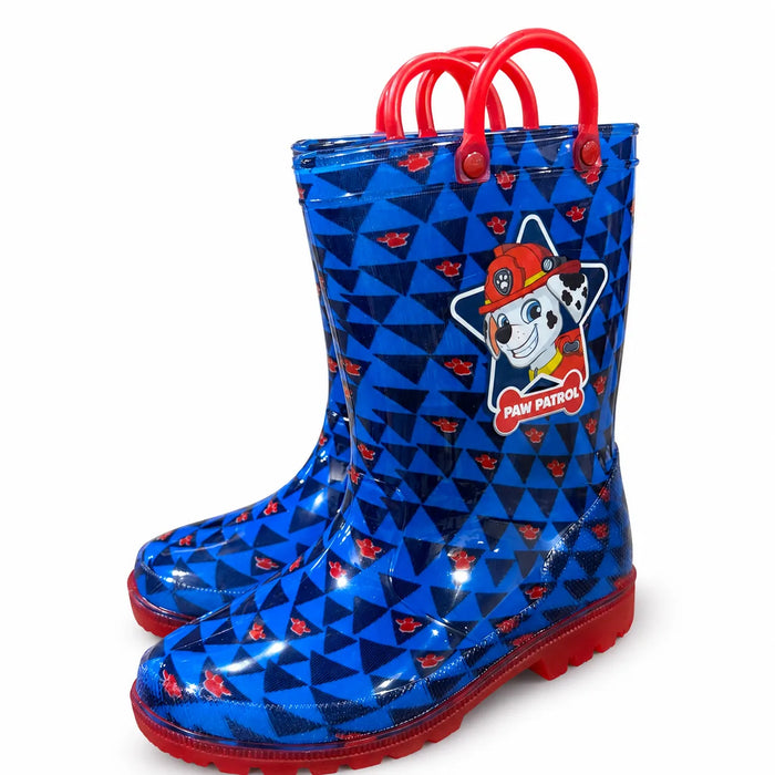 Black & White® Paw Patrol® Boys Marshall Rain Boots – Sizes 6-11
