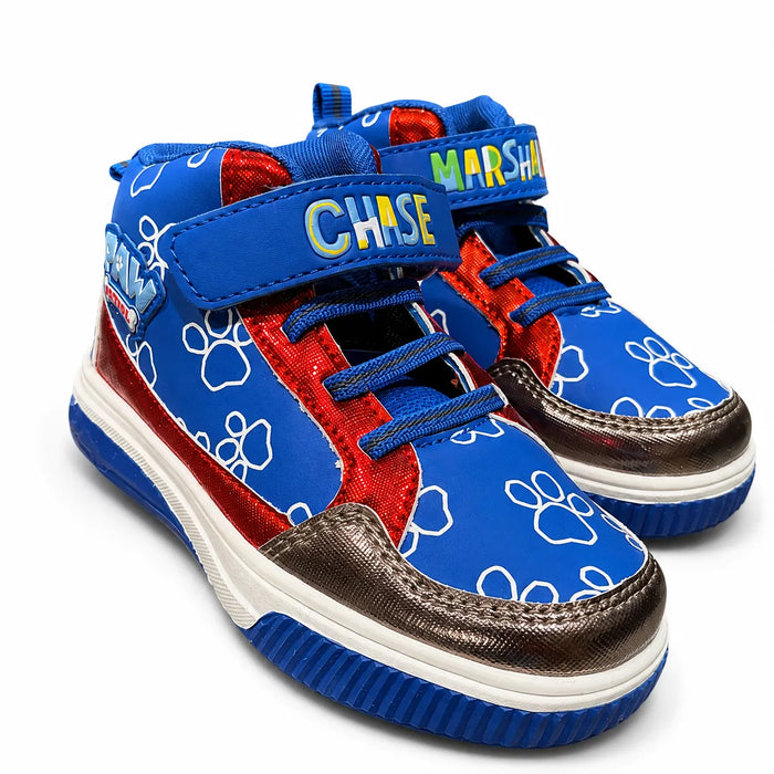 Black & White® Paw Patrol® Boys High-Top Sport Shoes – Sizes 6-10